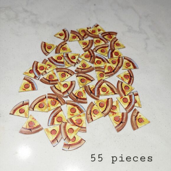 TMNT Monopoly Mutant Mayhem Replacement Movers & Cards & Pizza Pieces - Picture 4 of 9